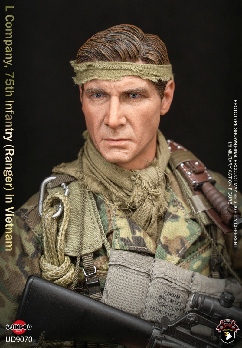 U.S. ARMY L Company - 75th Infantry (Ranger) in Vietnam - in 1/6 scale