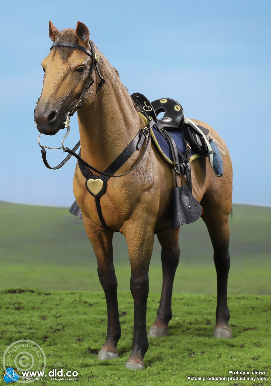 Civil War Brown War Horse (Standing) Civil War Brown War Horse (Standing)
