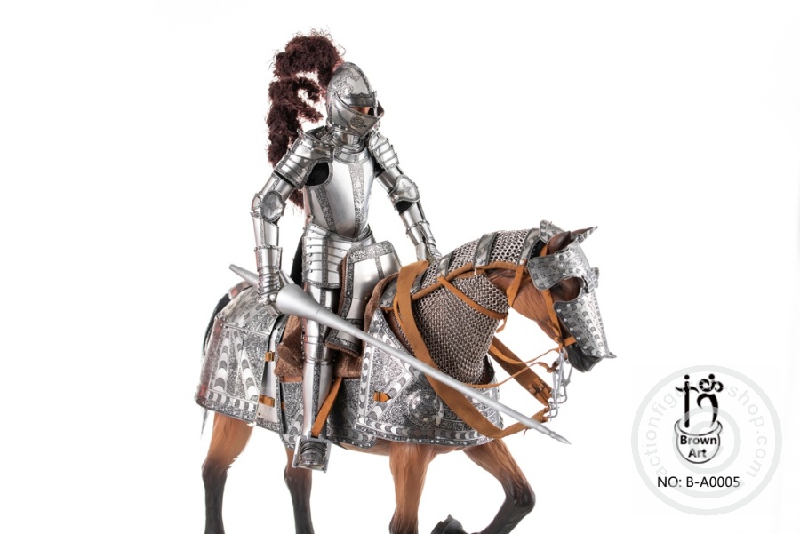 Horse in Full Armor - made for Duke of Saxony-Coburg (1548) - in 1/6 scale