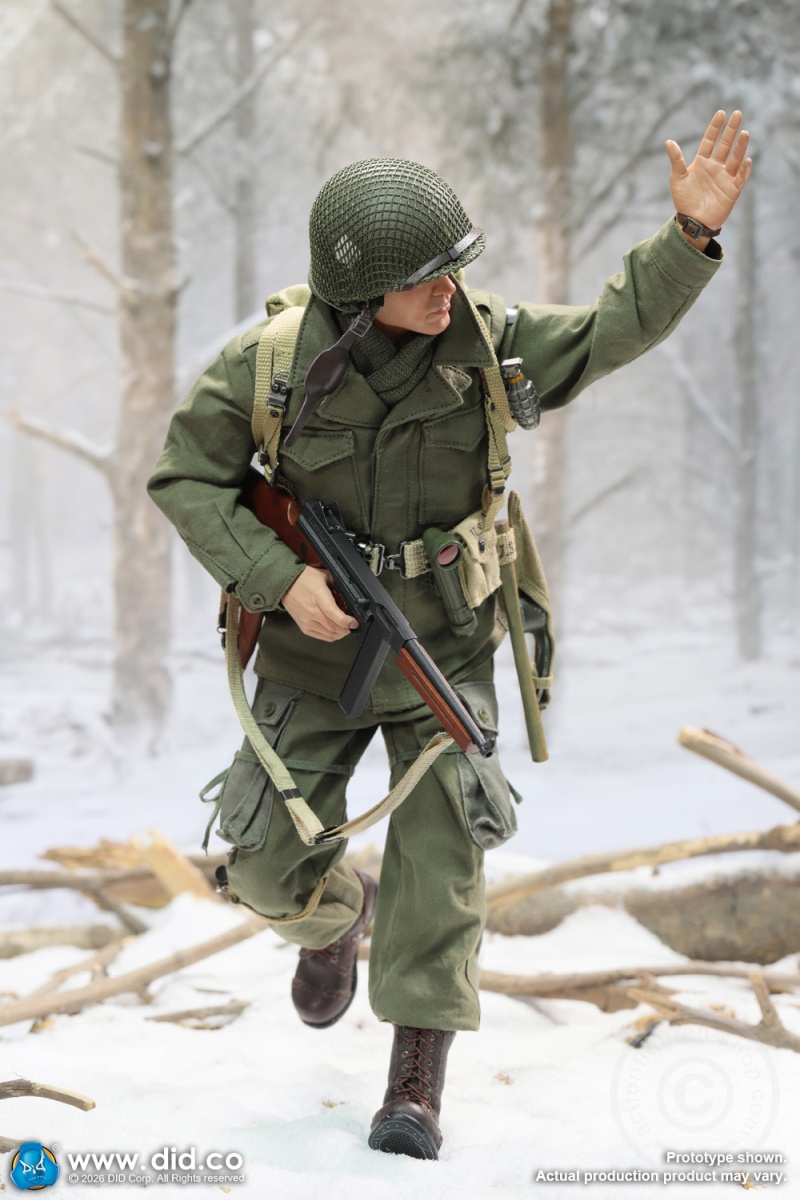 Lieutenant Buck - 1/6 WWII US Army 101st Airborne Division 506th PIR - in 1/6 scale
