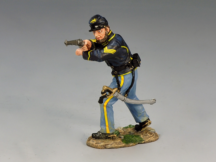 Trooper Firing Pistol