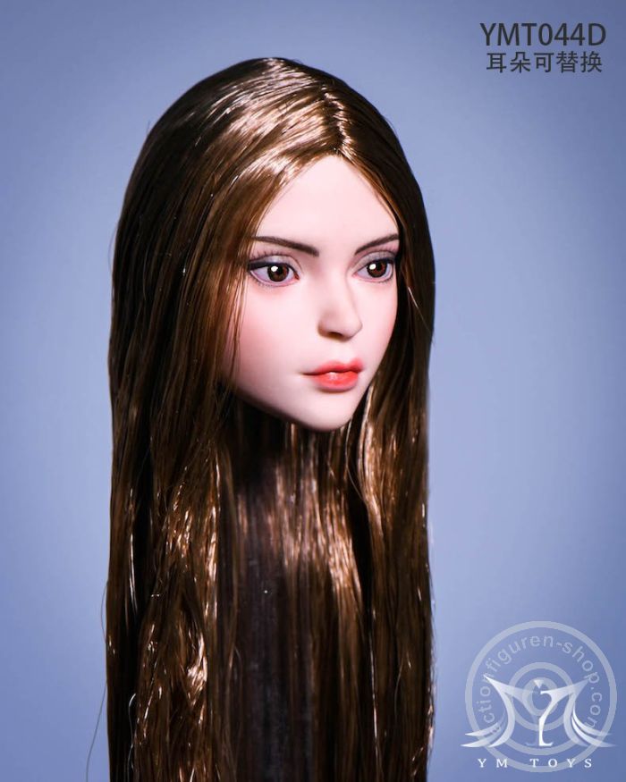 Elf 2.0 Head - light-brown Hair - 2 pairs of ears