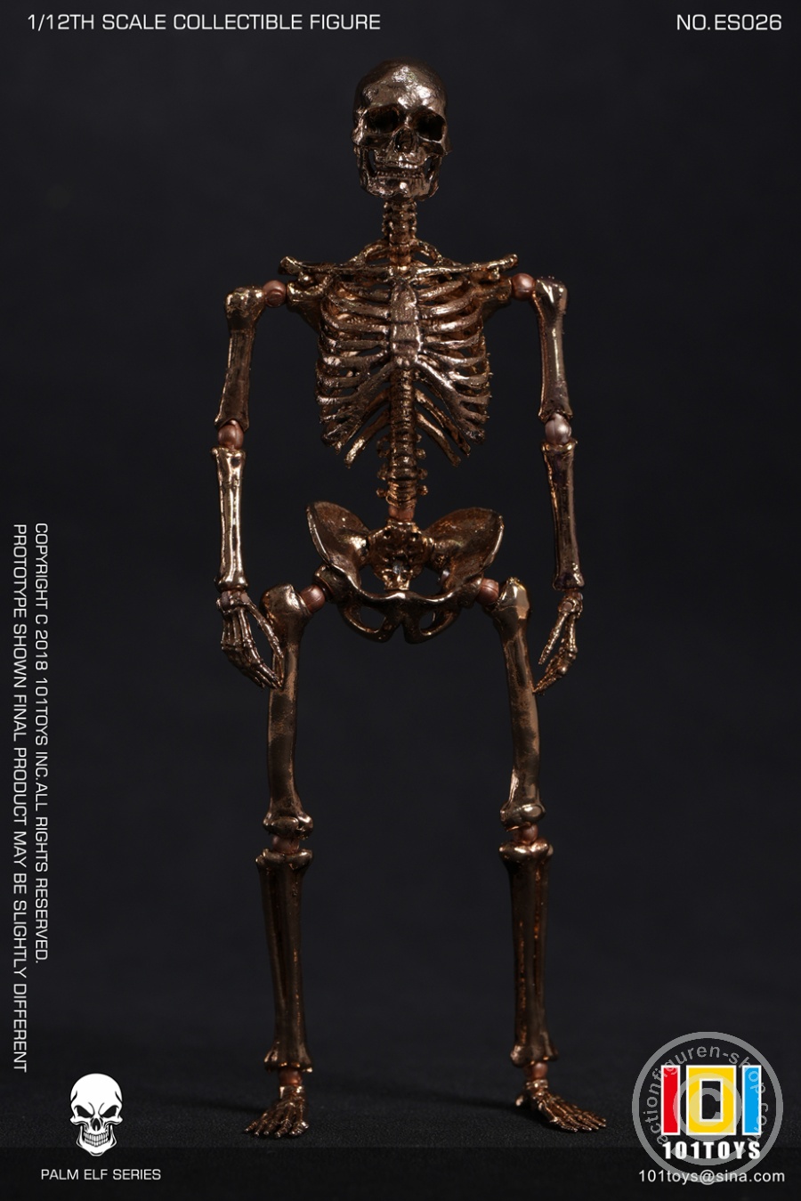 Palm Elf Series - Skeleton Frame Body - Limited Edition Gold double Set - in 1/12 scale