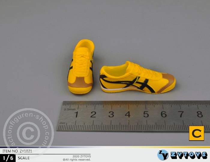 Male Asics Sneakers - yellow