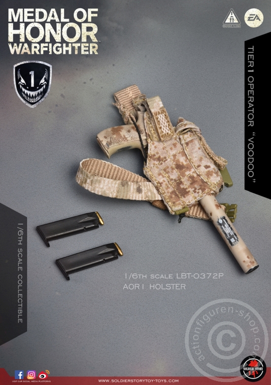 SST106-45 Medal Of Honor Navy SEAL Tier One - Operator "Voodoo"