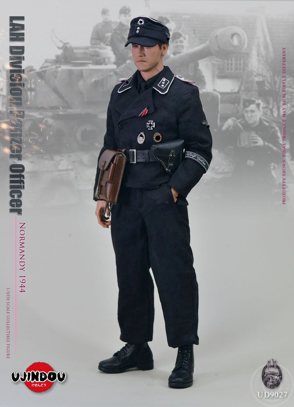 German LSSAH Division - Panzer Officer - Normandy 1944