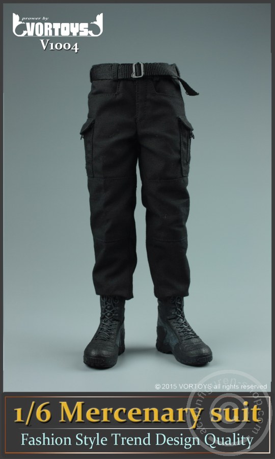 Mercenaries - Black Stealth Suit Set