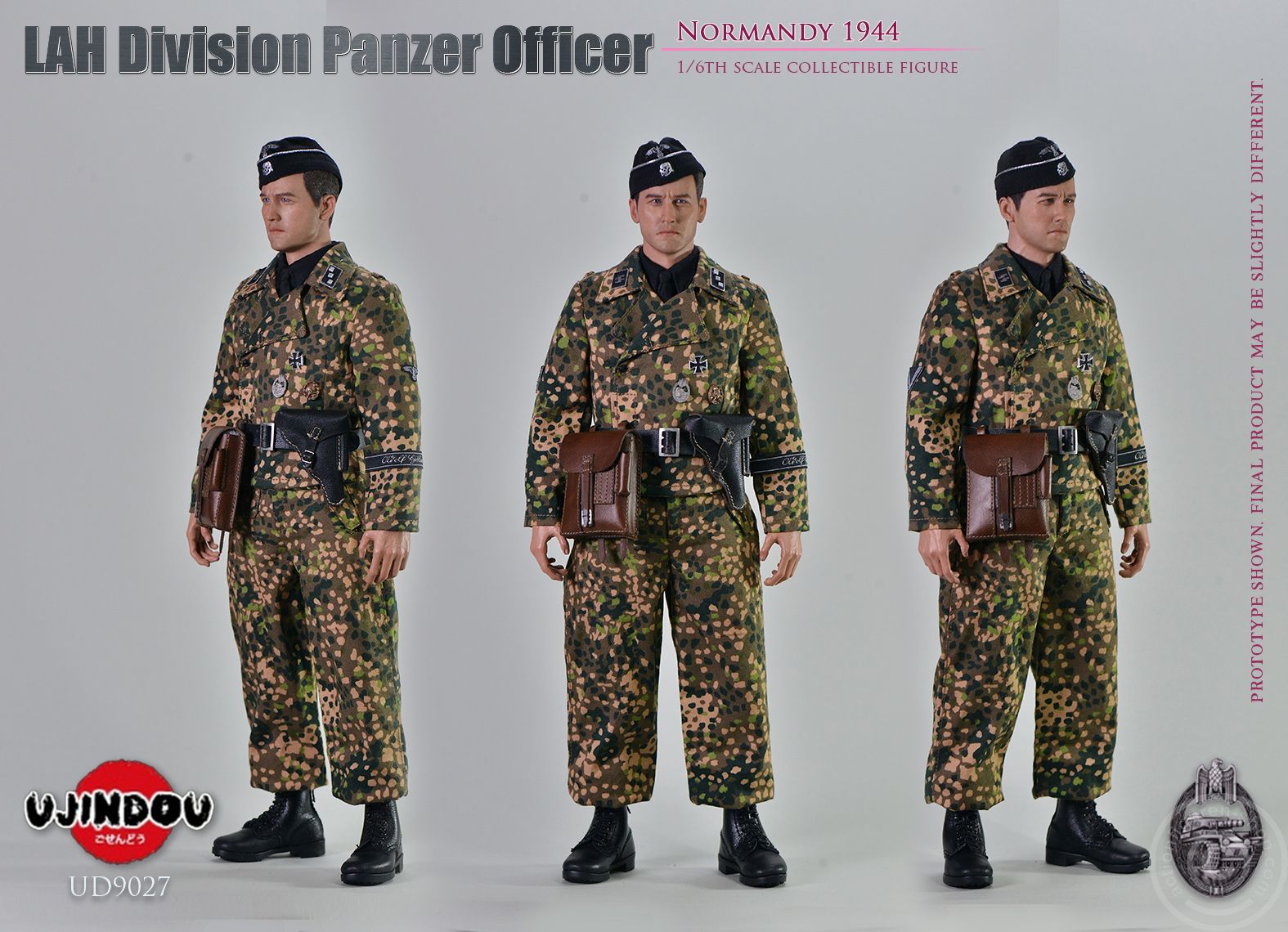 German LSSAH Division - Panzer Officer - Normandy 1944