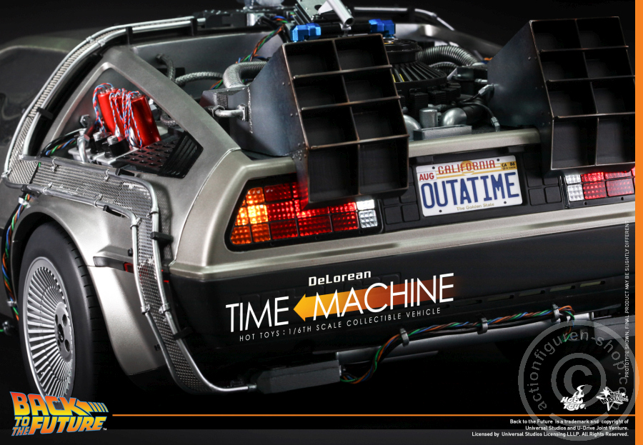 176178-11 Back to the Future - DeLorean Time Machine