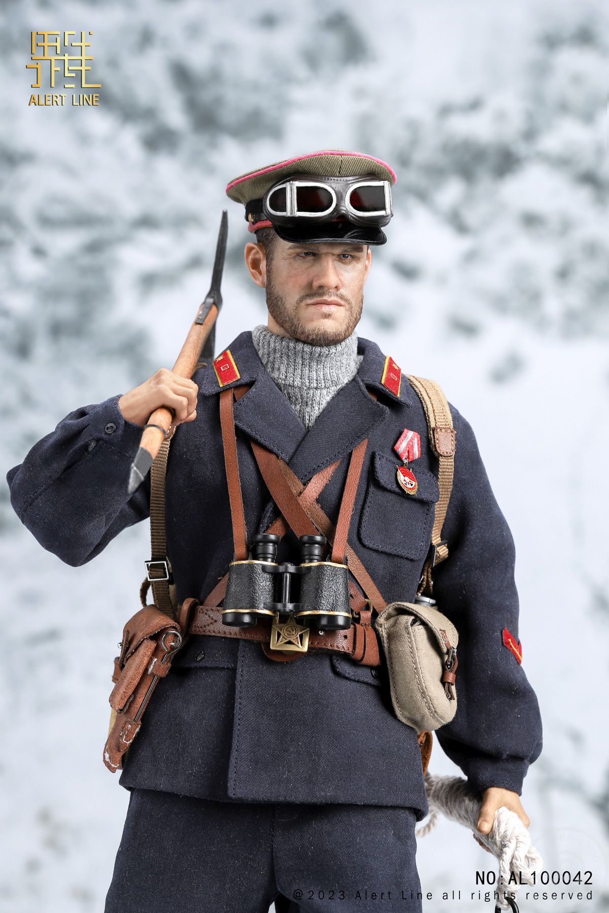 WWII Soviet Mountain Infantry Officer