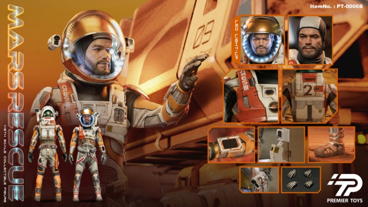 Mars Rescue - The Martian - Mark Watney Mars Rescue - The Martian - Mark Watney