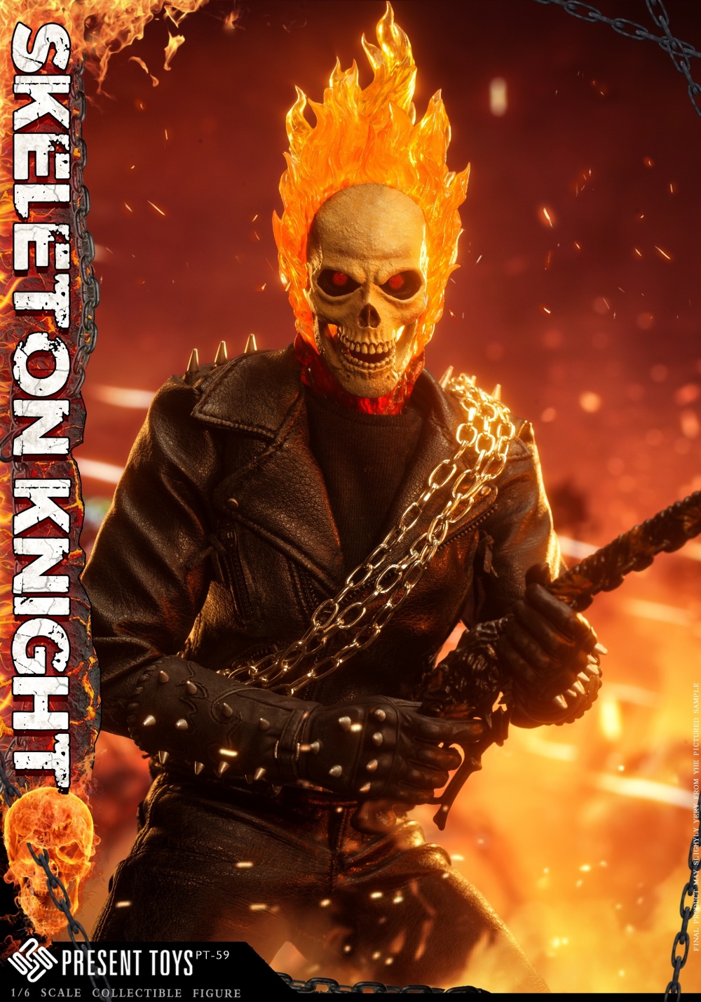 Skeleton Knight - Ghost Rider - in 1/6 scale Skeleton Knight - Ghost Rider - in 1/6 scale