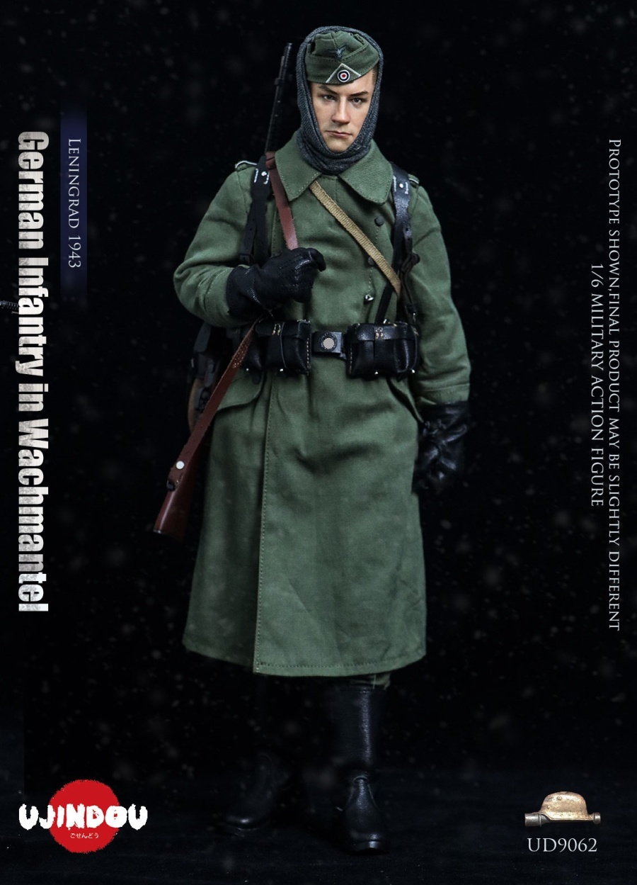 German Infantry - Wachmannschaft - w/ Wachmantel - Leningrad 1943 - in 1/6 scale