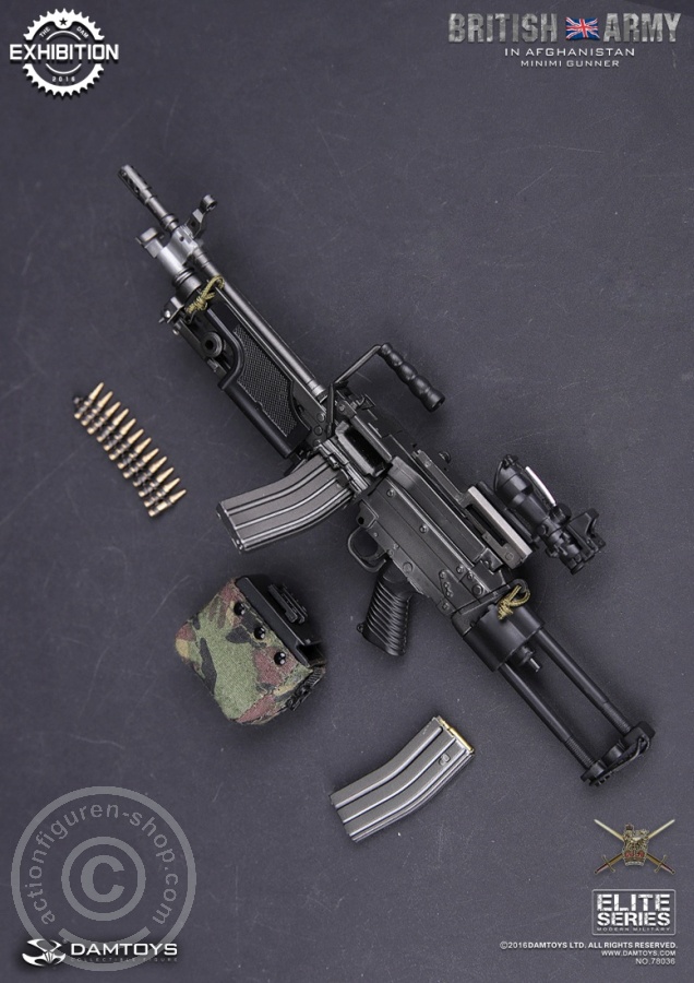 DA78036-255d5y9XxtODYFD British Army in Afghanistan - Minimi Gunner - 2016 Exclusive