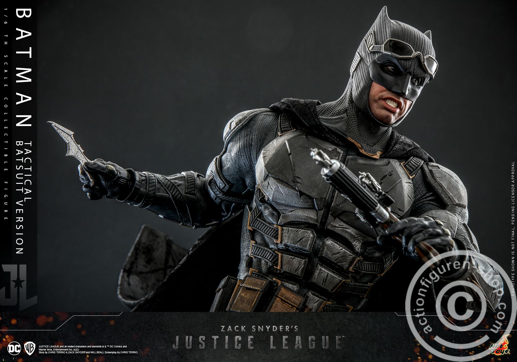 Zack Snyder's Justice League - Batman (Tactical Batsuit Version) - TMS085 Zack Snyder's Justice League - Batman (Tactical Batsuit Version) - TMS085