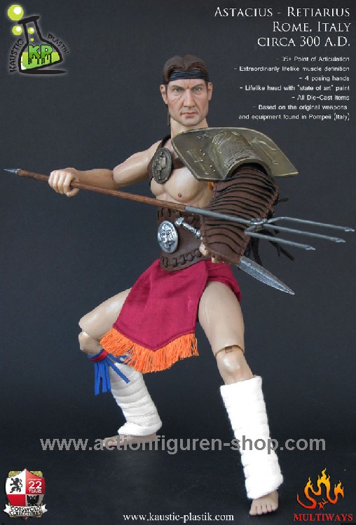 Astacius - Retiarius - Rom - Gladiator