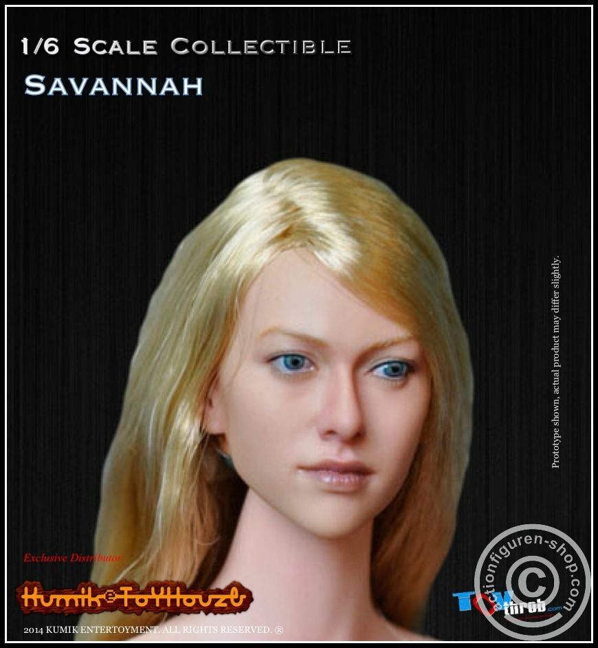 Savannah - Kopf - Blond - KUMIK