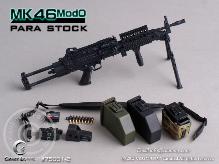 MK46MOD0-para stock - black