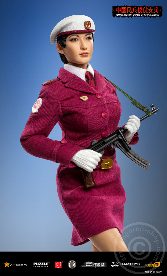 Female Honor Guard from China Militia