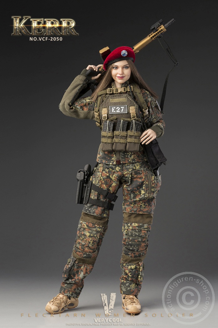 Flecktarn Woman Soldier - KERR
