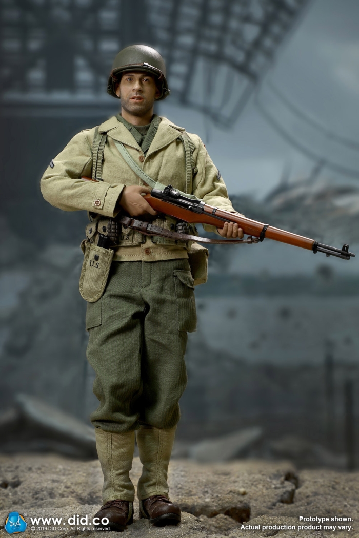 Private Caparzo - WWII US 2nd Ranger Battalion