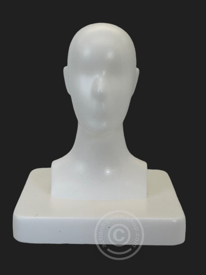 Mannequin Head Stand - white