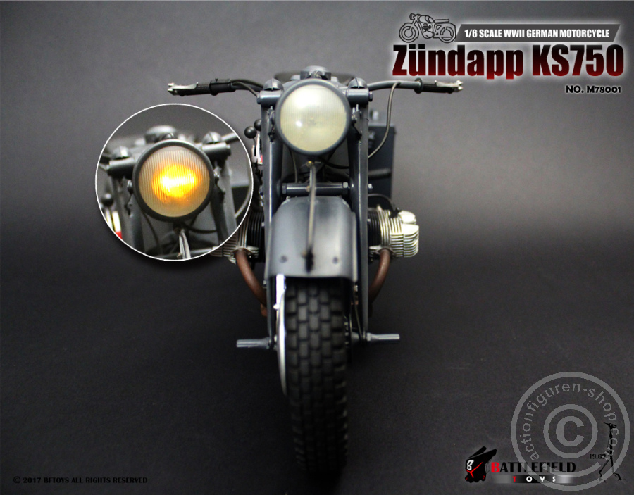 Zündapp KS750 Motorrad - sand