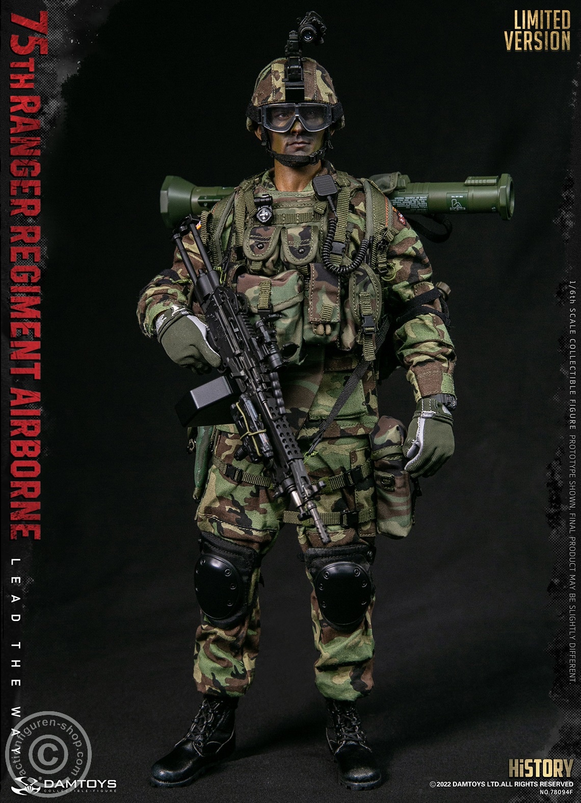 75th Ranger Regiment - Airborne Saw Gunner - Limited Version 75th Ranger Regiment - Airborne Saw Gunner - Limited Version
