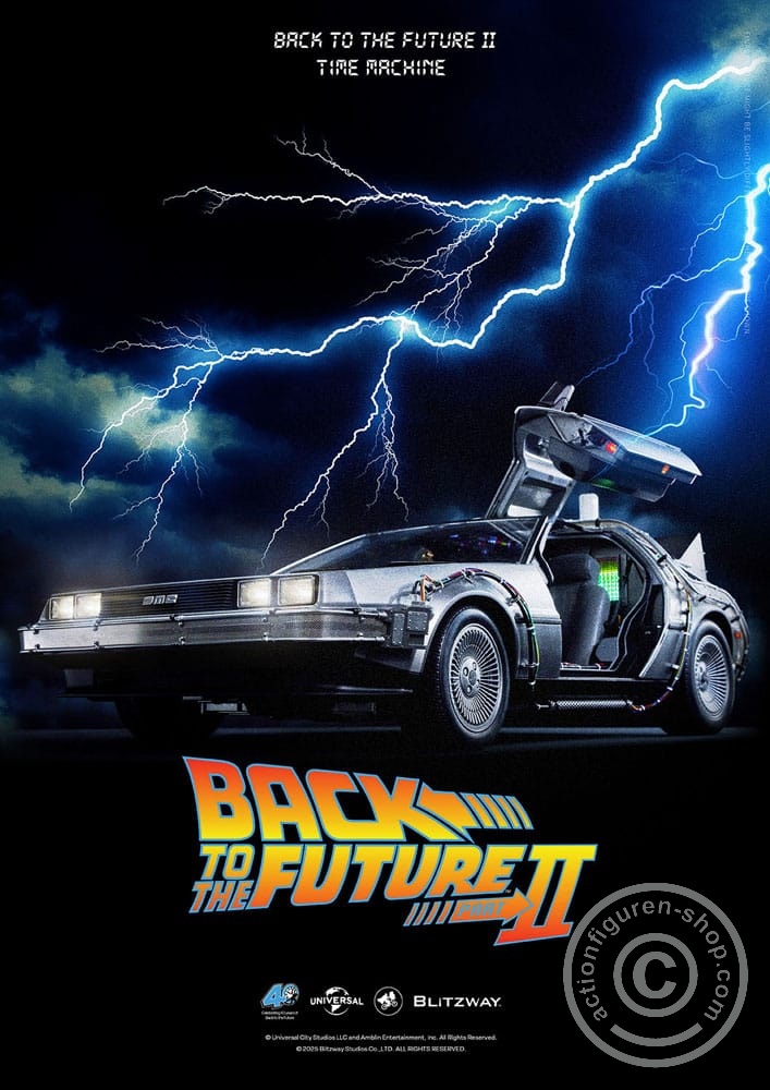 DeLorean Time Mashine - Ultimate Masterpiece Series - in 1/6 scale