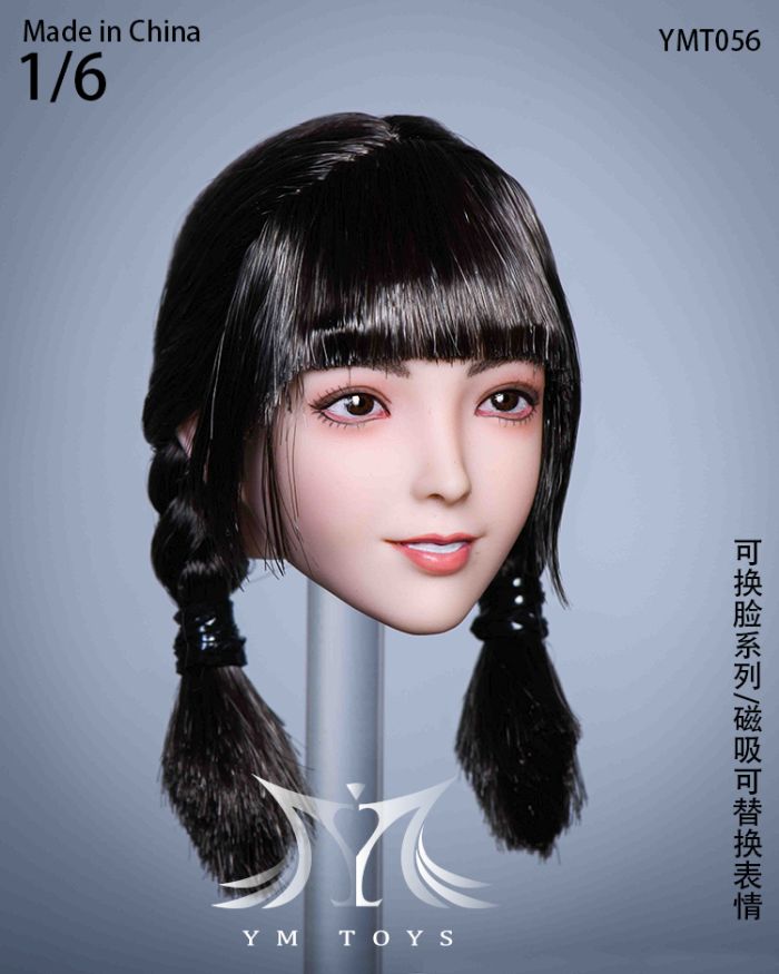 Head - w/ three different faces