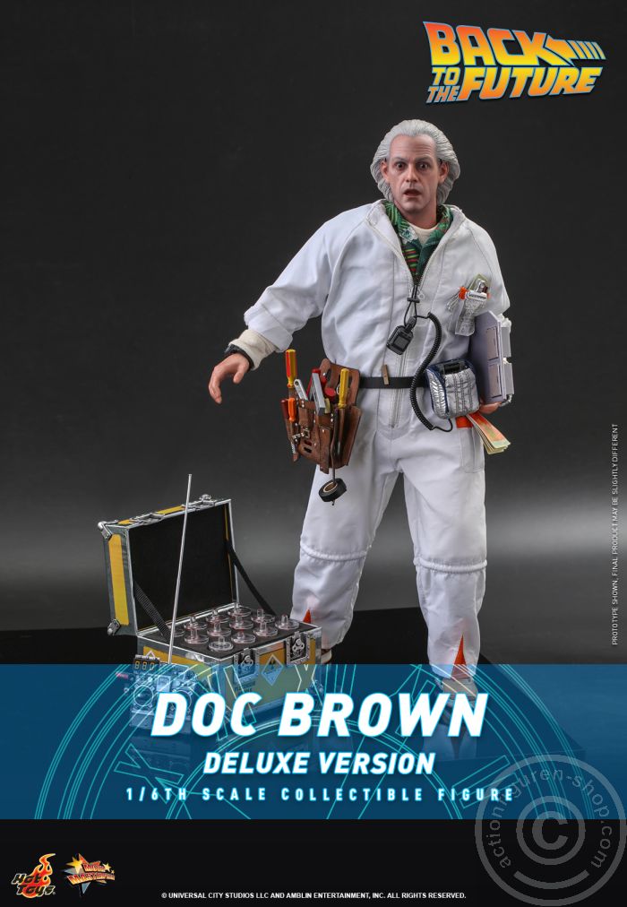 Back to the Future - Doc Brown - (Deluxe Version) - MMS610 Back to the Future - Doc Brown - (Deluxe Version) - MMS610