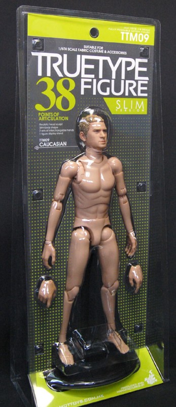 Truetype Figure TTM09 - Caucasian Slim Body
