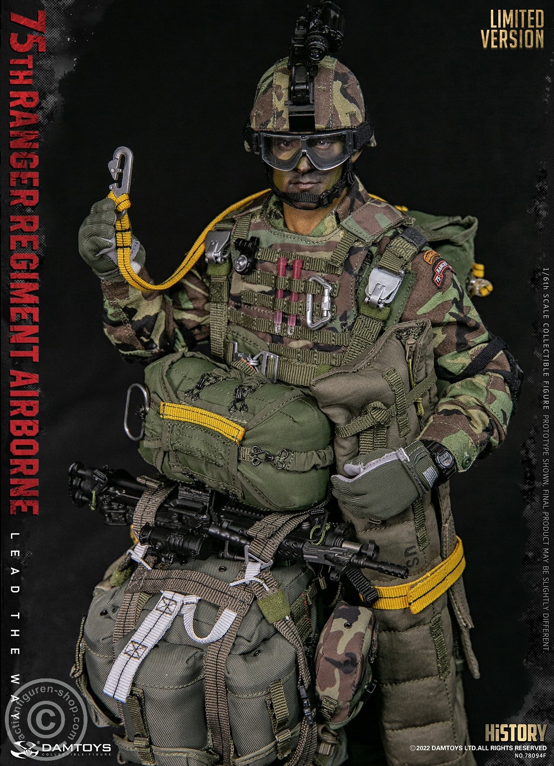 75th Ranger Regiment - Airborne Saw Gunner - Limited Version