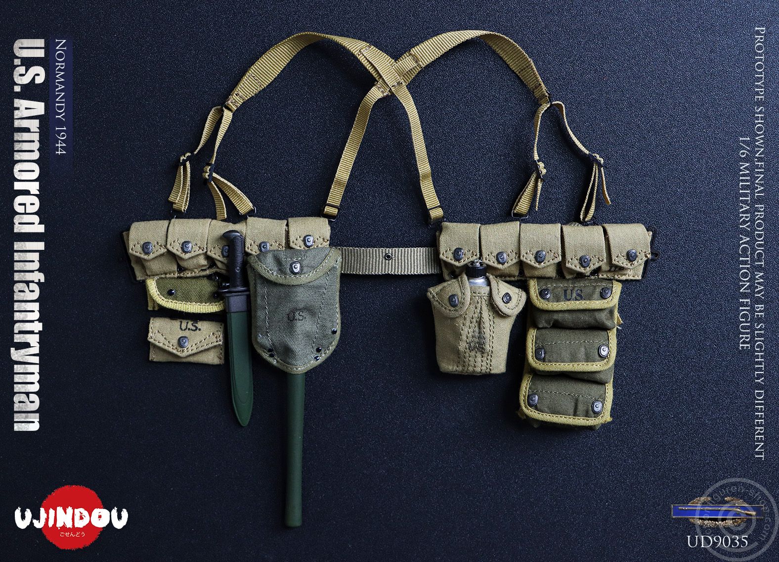 WWII U.S. 2nd Armored Division - Infantryman - Normandy 1944 WWII U.S. 2nd Armored Division - Infantryman - Normandy 1944
