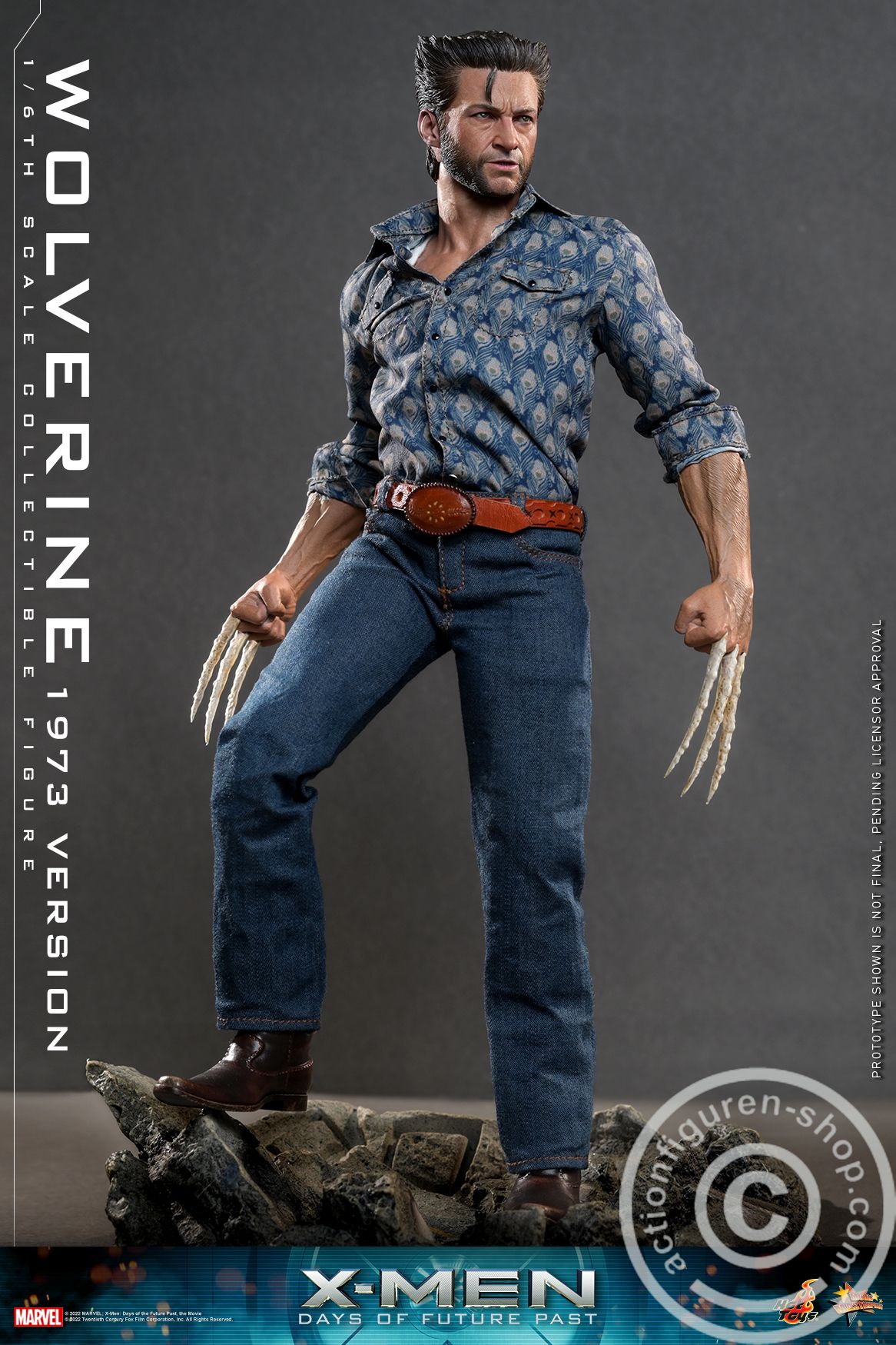 X-Men: Days of Future Past - Wolverine (1973 Version) - damaged Box X-Men: Days of Future Past - Wolverine (1973 Version) - damaged Box