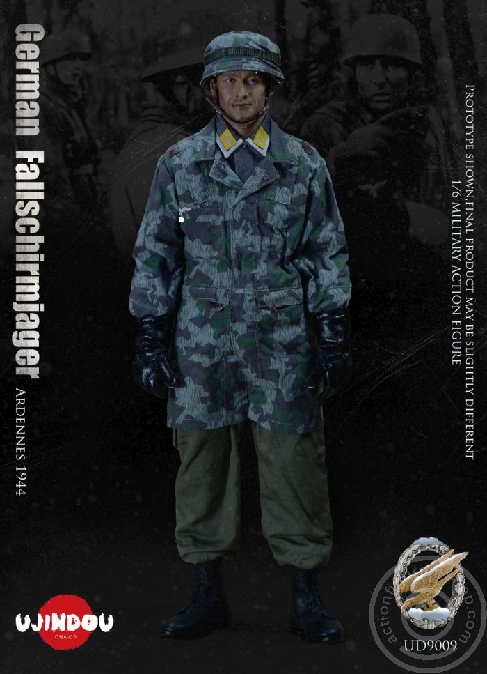 German Fallschirmjäger WW-II - Ardennes 1944 German Fallschirmjäger WW-II - Ardennes 1944