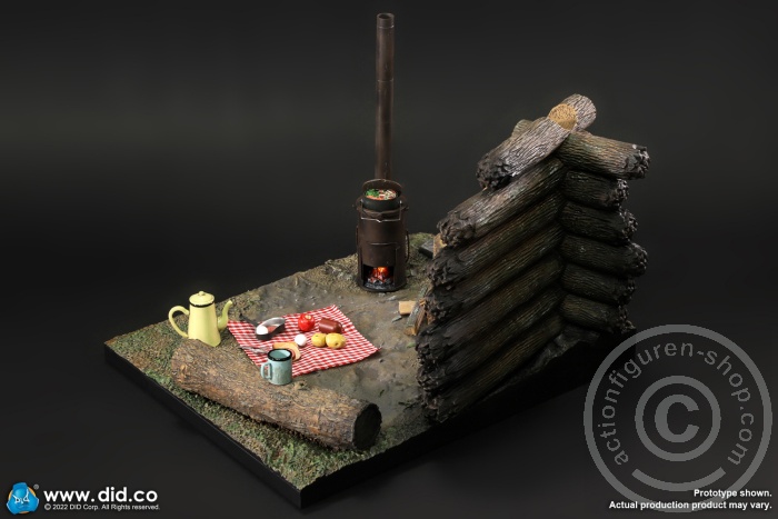 Stove Diorama - WWII German Army