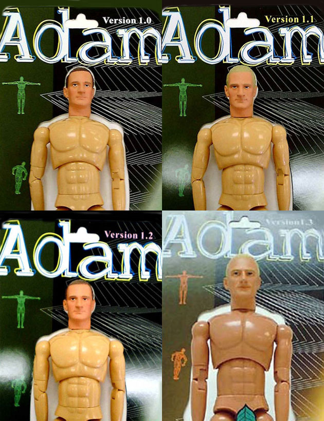 Adam 1.0 - 1.3 - 4 Figuren