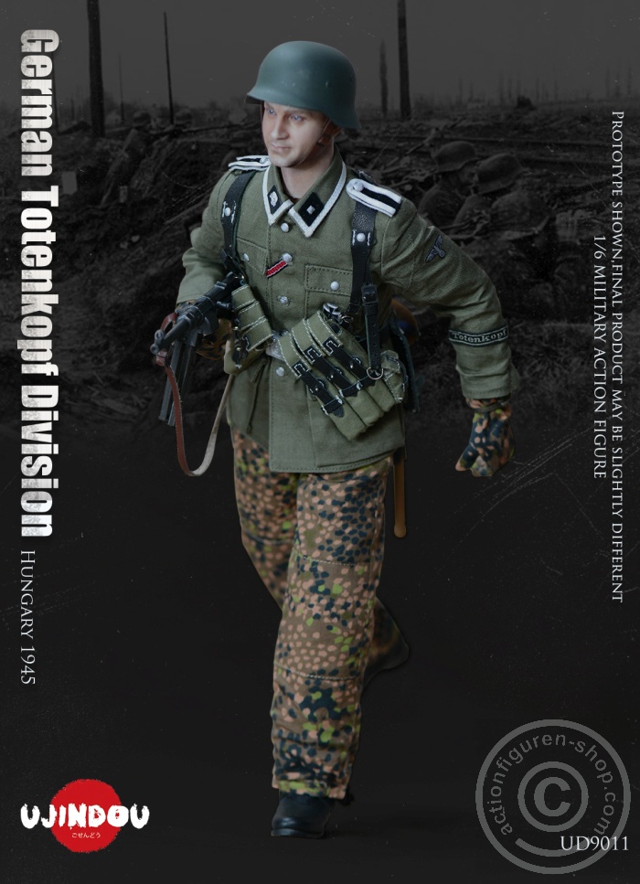 German Totenkopf Division WW-II - Hungary 1945 German Totenkopf Division WW-II - Hungary 1945
