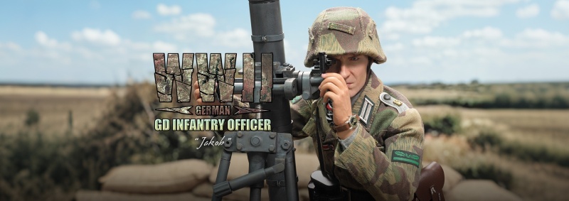 Jakob - WWII German GD Infantry Officer - in 1/6 scale