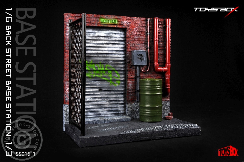 Back Street Base Station - Diorama 1