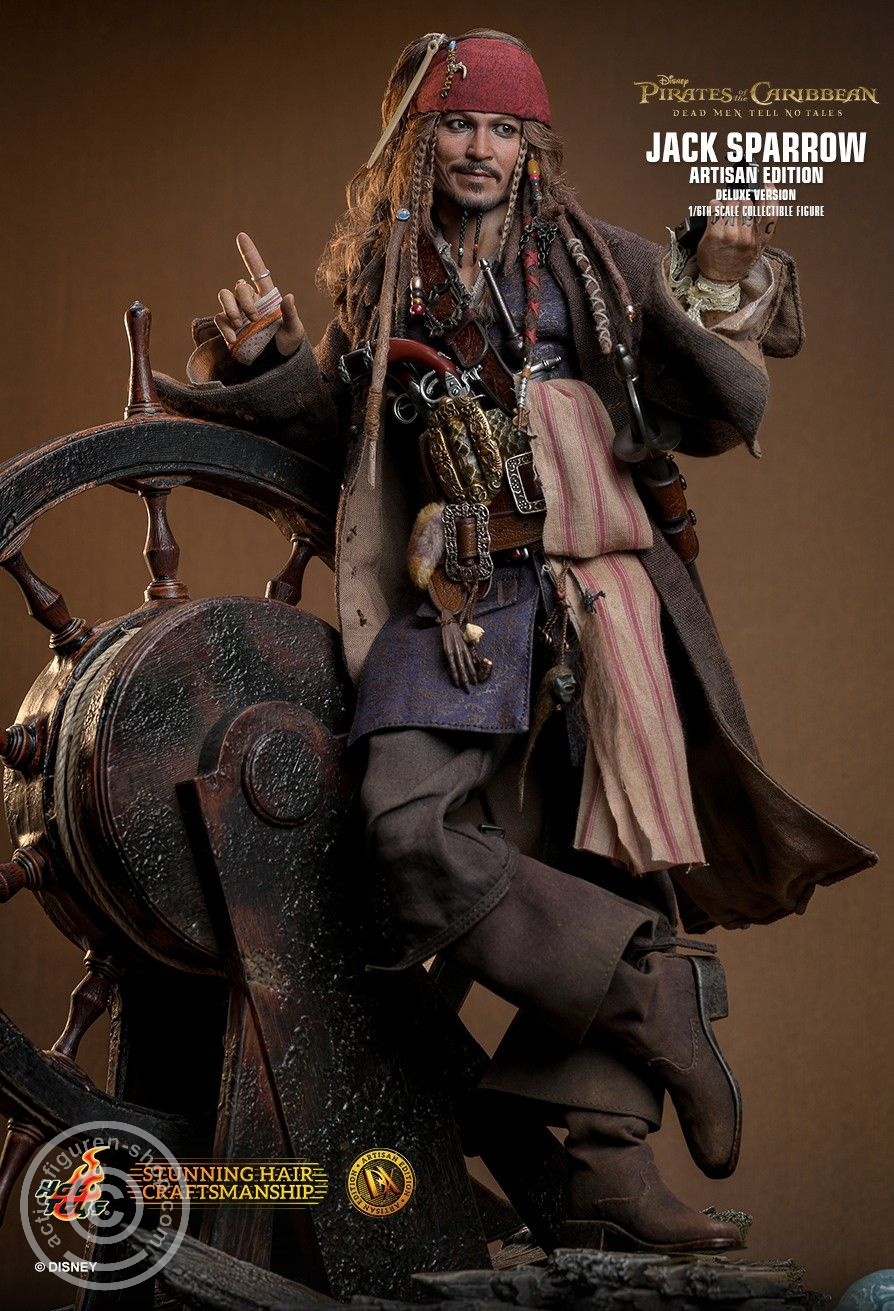 Jack Sparrow - Pirates of the Caribbean - (Deluxe Version) - Artisan Edition