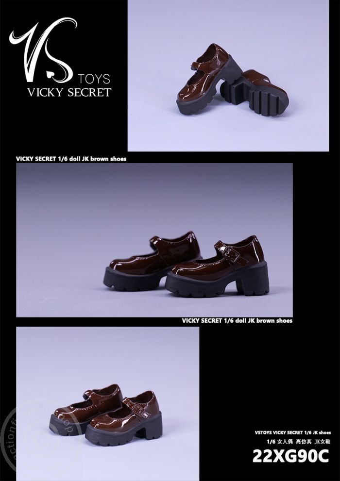 Female JK Shoes - brown