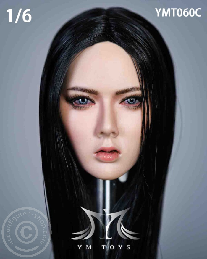 Head - black long Hair