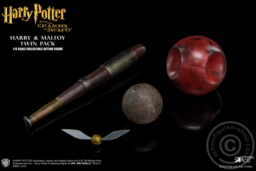 SA017-19 Harry Potter & Draco Malfoy (Quidditch Twin Pack)