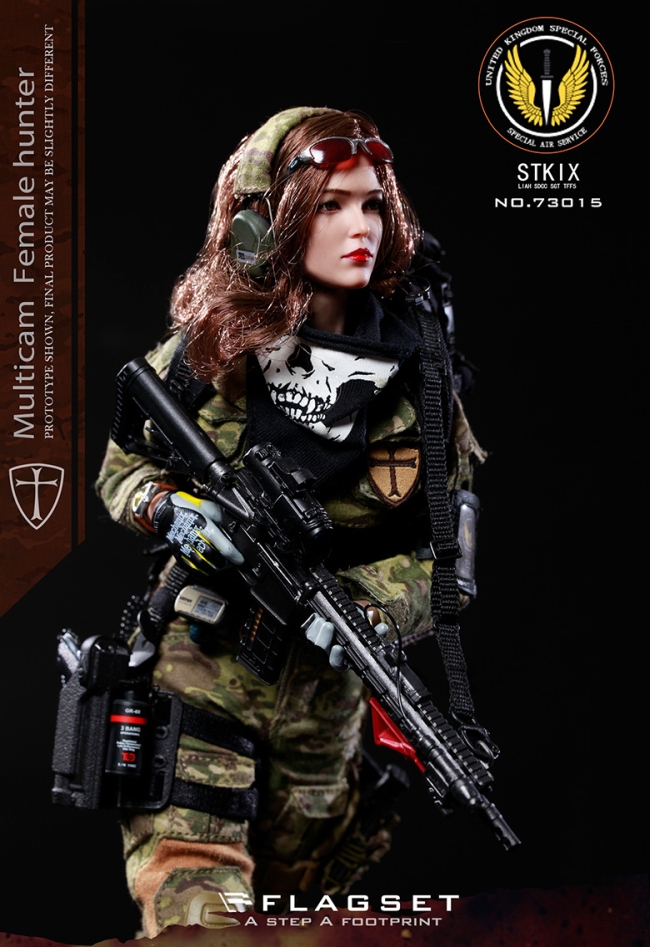 Angela - Multicam Female Hunter