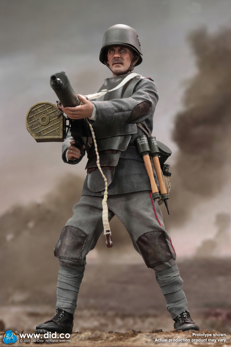 Arthur - WWI German MG08 Machine Gunner – in 1/6 scale Arthur - WWI German MG08 Machine Gunner – in 1/6 scale