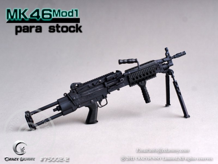 MK46MOD1-para stock - black