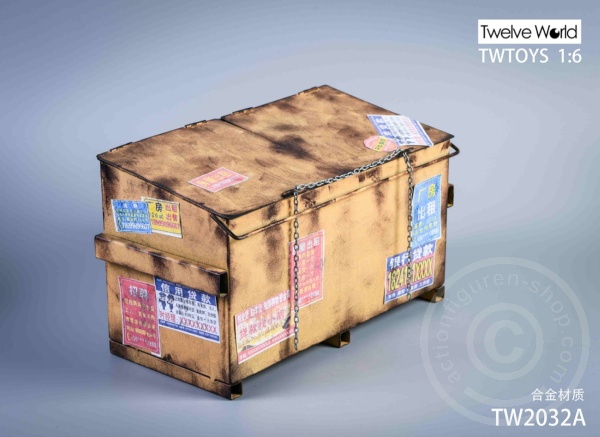 TWT-TW2032A-06 The Trash - Trash Container - brown