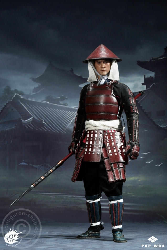 Ashigaru - Spear Soldier Figure - Deluxe Version